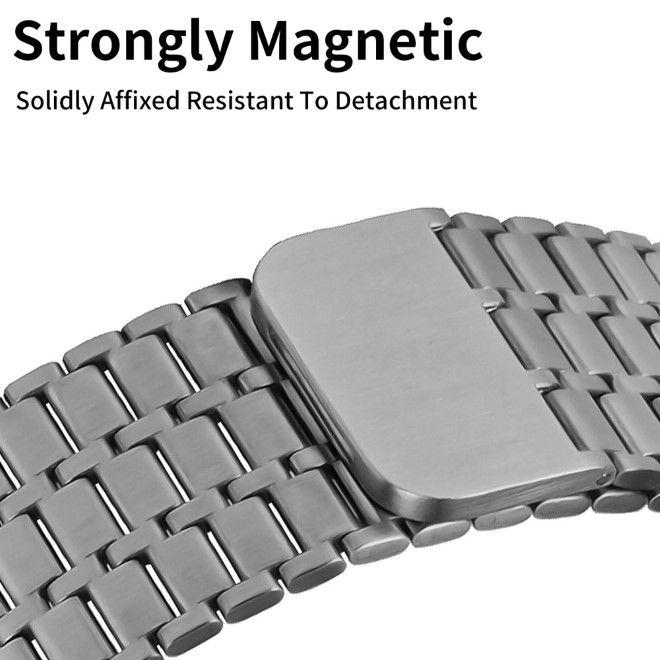 Produktbild MU Classic Stainless Steel Series Edelstahl Armband (45 mm, 24 mm, 44 mm, 42 mm, Edelstahl)