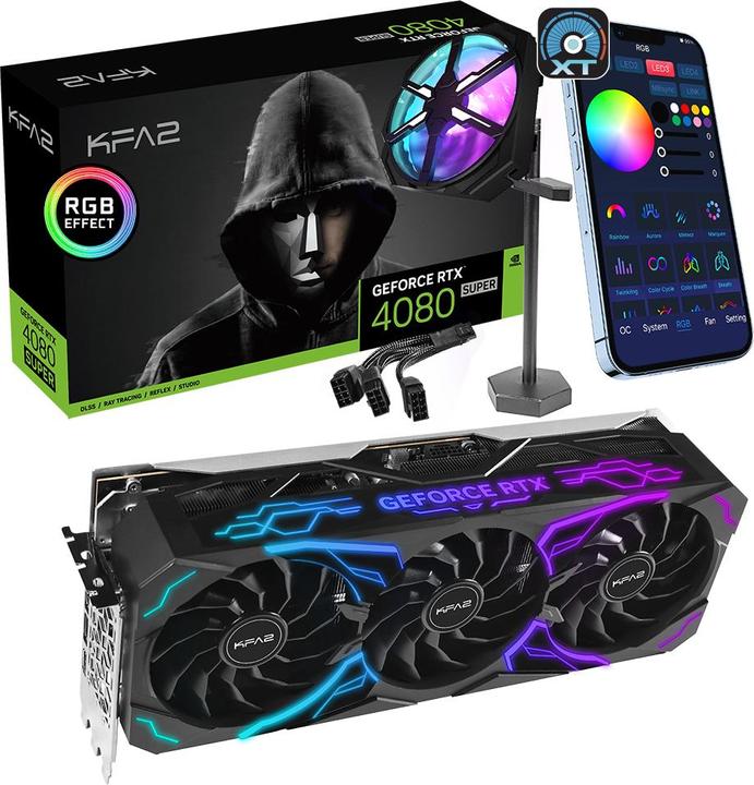 Produktbild KFA2 GeForce RTX 4080 Super SG 1-Click OC (16 GB)