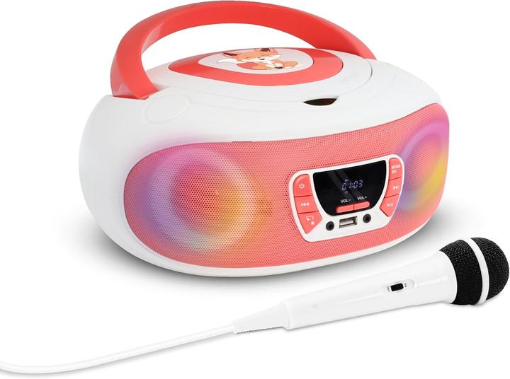 Image du produit Mooov CD-Player mit Karaoke & Lichteffekten