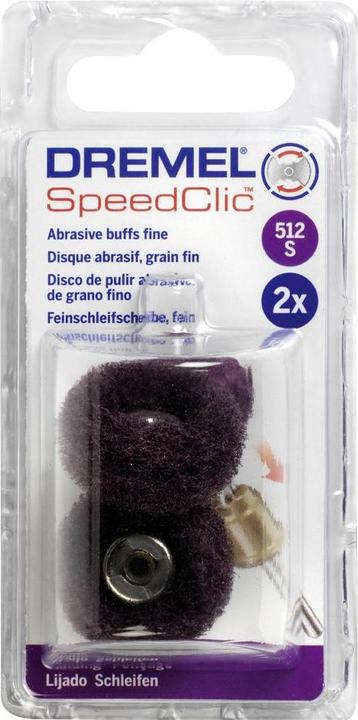 Immagine prodotto Dremel Dischi per smerigliatura fine Ø 25,0 mm, compatibili con EZ SpeedClic (2 pezzi) (320)