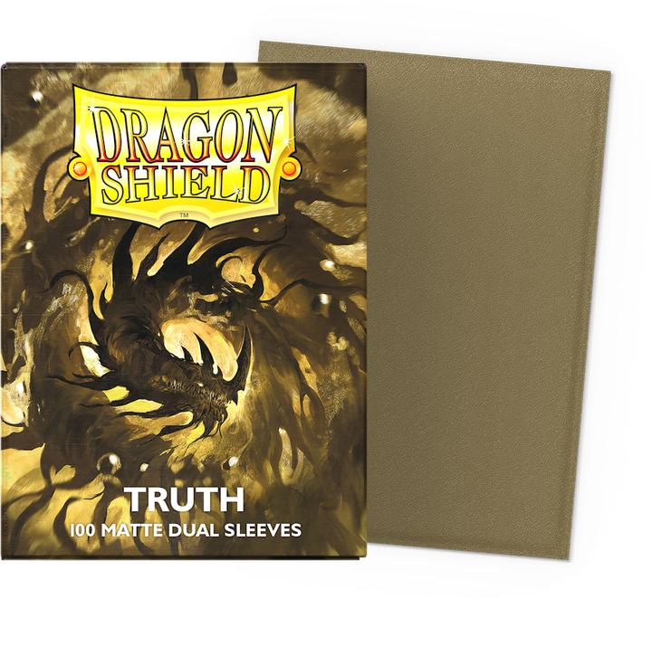 Actual product image Arcane Tinman Dragon Shield Dual Matte Sleeves (x100) - Truth
