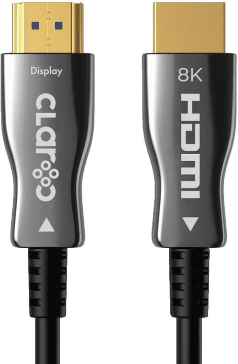 Image du produit Claro HDMI CABLE FIBER OPTIC AOC 2.1 8K 15M - Câble - Numérique/Affichage/Vidéo (15 m)