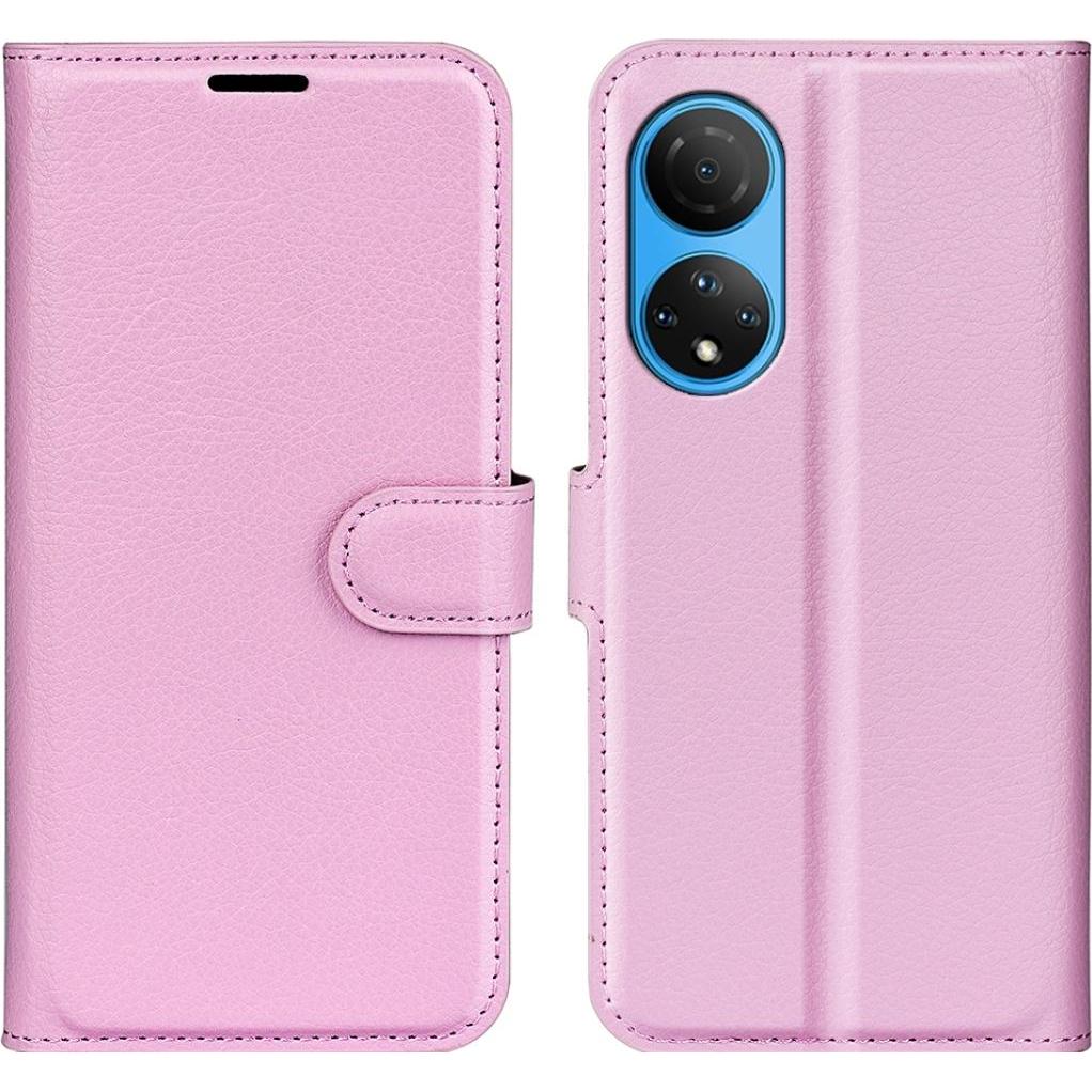 Thumbnail - Screenguard Honor X7 Leather Guard Lederhülle (Honor X7), Smartphone Hülle, Rosa