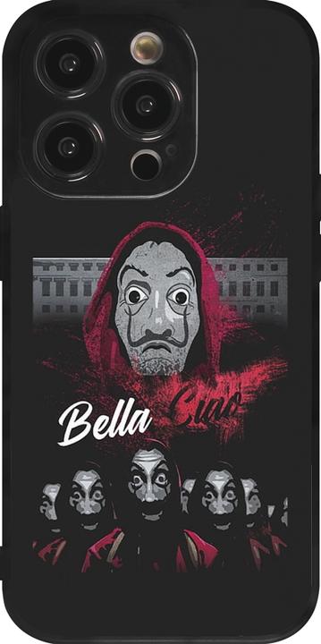Produktbild PhoneLook Hülle Silikon schwarz Bella Ciao (Apple iPhone 14 Pro)