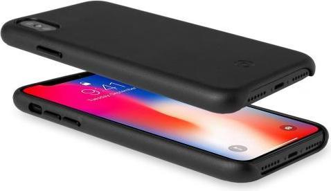 Produktbild Celly Superior Handytasche 14,7 cm (5,8') Hülle Schwarz (Apple iPhone X)