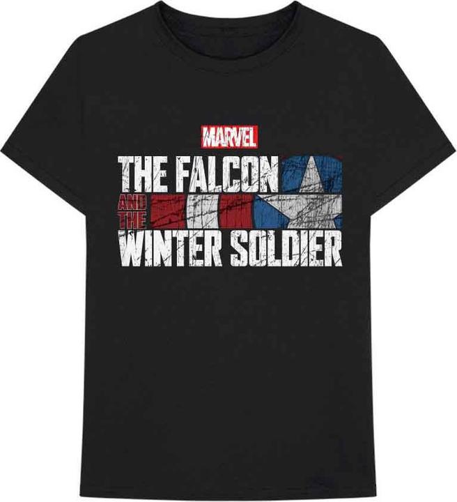 Marvel Falcon & Winter Soldier Text Logo (M)
