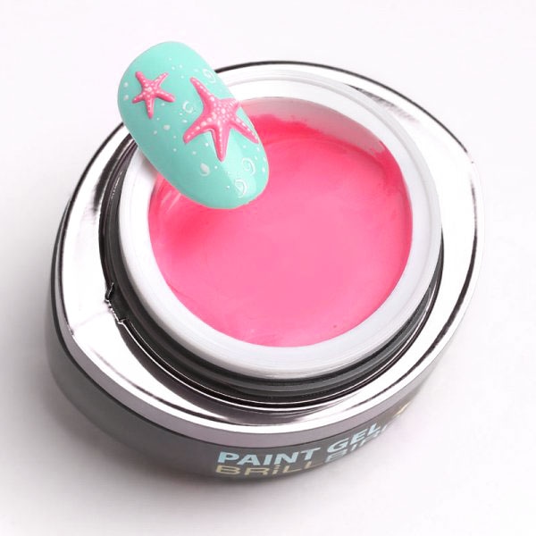 Actual product image BrillBird Paint gel Contour 3 pink 5ml (Pink)