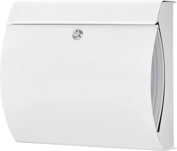 Produktbild Burg Wächter Briefkasten Verona 3844 / 884 m.Innenlicht weiss DIN C4