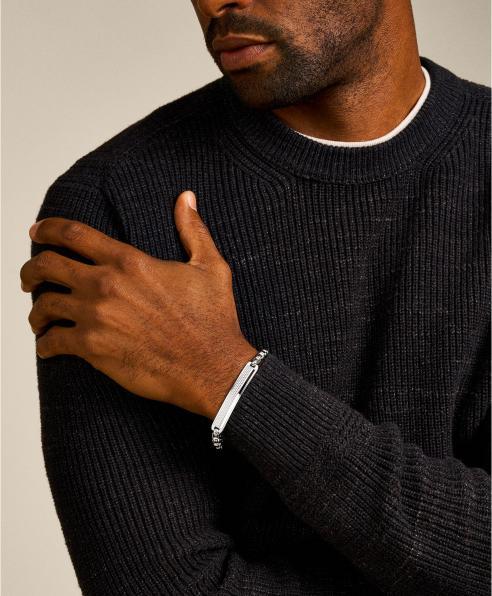 Immagine prodotto Fossil Bracciale Knox (22 cm, Acciaio inossidabile)