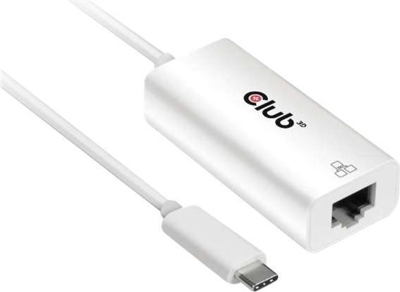 Produktbild Club 3D USB3.2 Gen1 Typ-C zu RJ-45 (USB 3.2, RJ45 (1x))