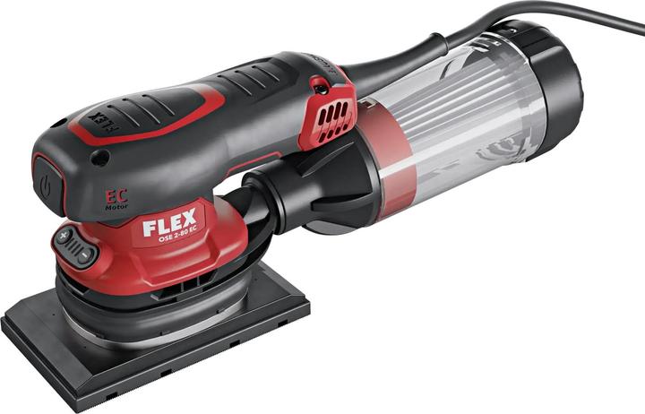 Flex-Tools 532019 OSE 2-80 EC Random orbital sander 80x130 with speed control (Sander, 260 W)