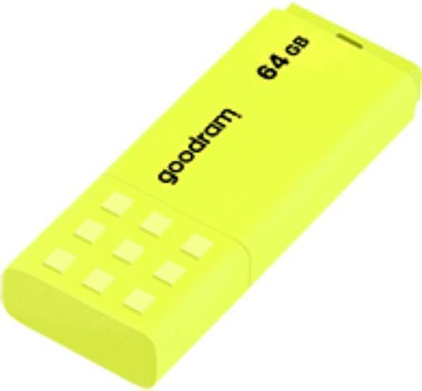 Actual product image Goodram UME2 UME2-0640Y0R11 Pendrive (64 GB, USB 2.0, yellow) (64 GB, USB-A)