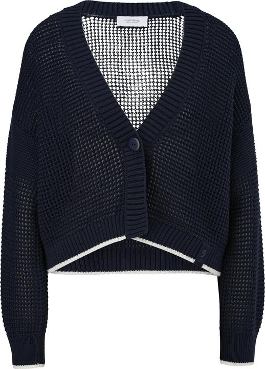 Produktbild Comma Strickjacke Strickjacke mit Lochmuster (L)