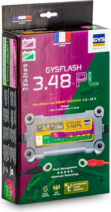 Immagine prodotto GYS Caricabatterie Gysflash 3.48 PL