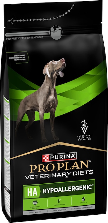 Purina ONE Nourriture pour chiens PPVD HA hypoallergénique (Chiot + chaton, 1 pcs, 1300 g)
