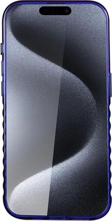Produktbild Audi IML MagSafe Case iPhone 15 Pro 6.1" niebieski/navy blue hardcase AU-IMLMIP15P-A6/D3-BE (Apple iPhone 15 Pro)