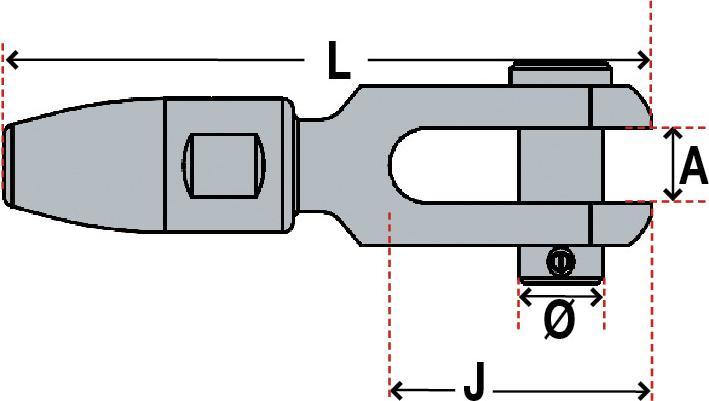Image du produit Blue Wave Embout fourche à cône