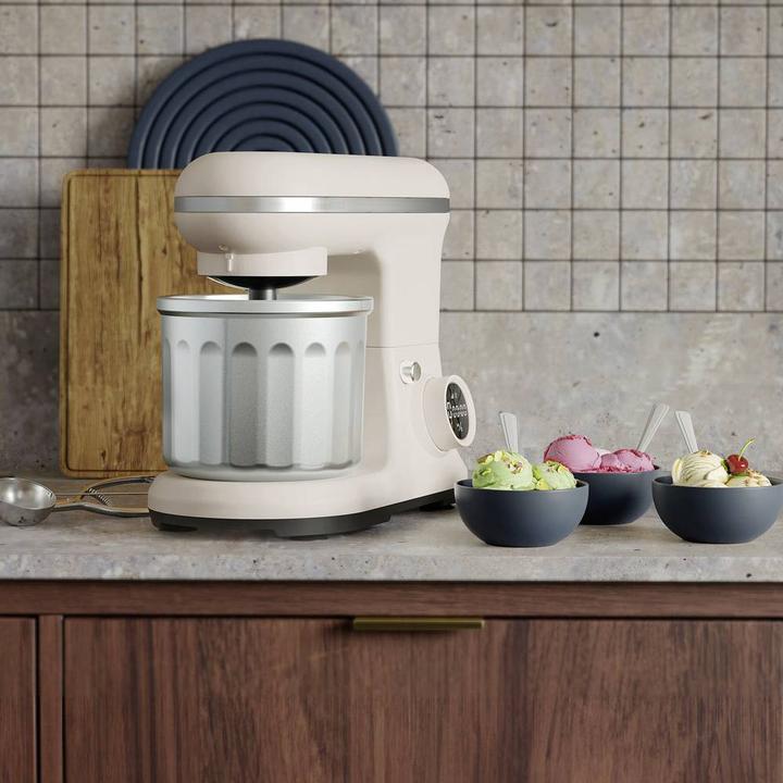 Produktbild Princess Küchenmaschine 1200 W Creme-Weiss, Edelstahl