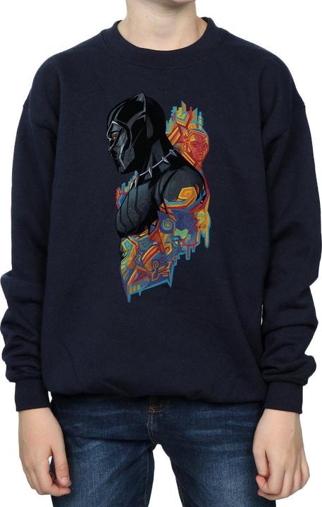 Image du produit - Sweat BLACK PANTHER PROFILE - Garçon (152, 158)