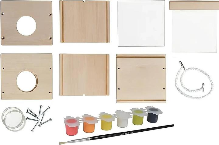 Immagine prodotto Eichhorn Scatola in legno per orologi per insetti da esterno (Api)