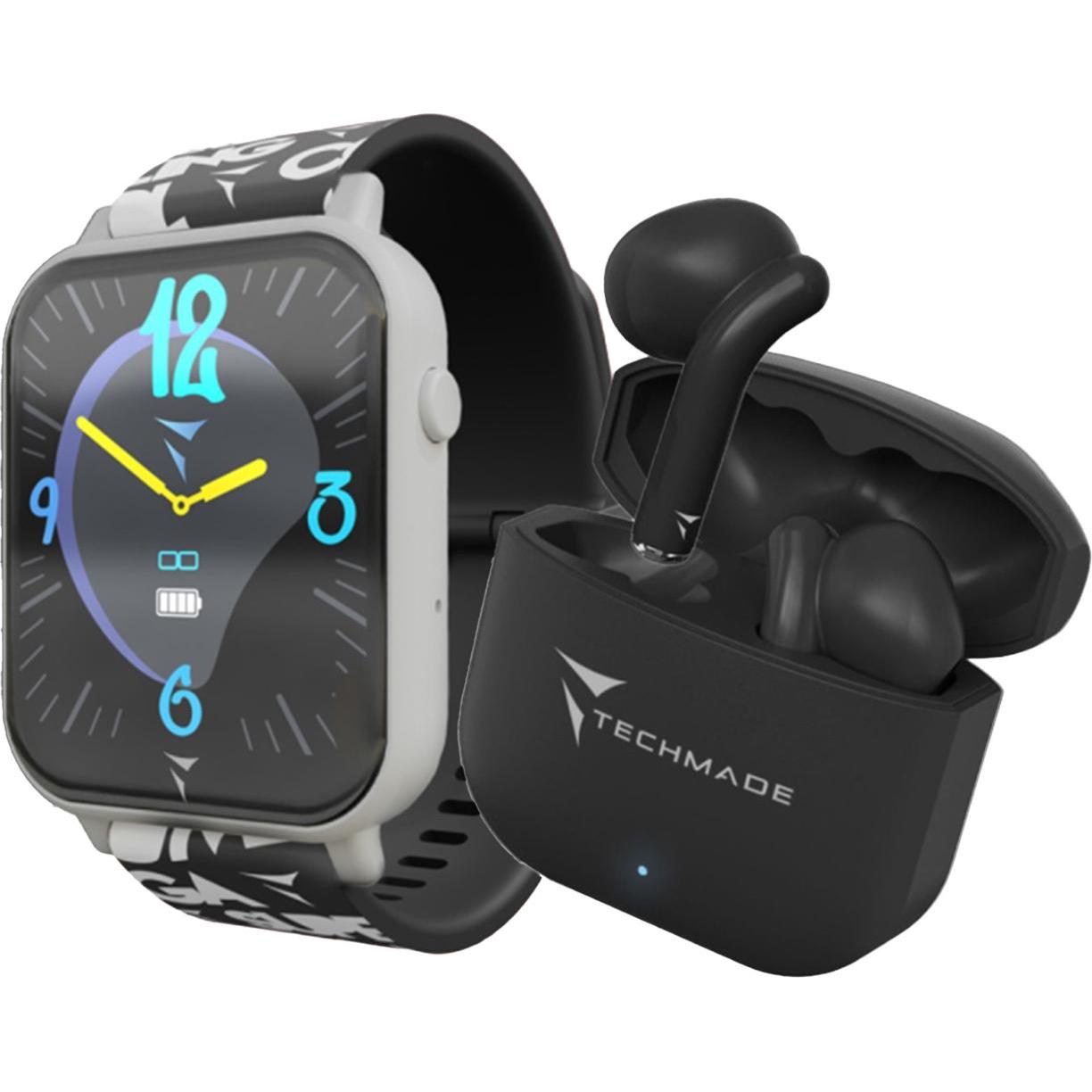 Techmade Smartwatch Dreamer - Bundle-Paket, Smartwatch