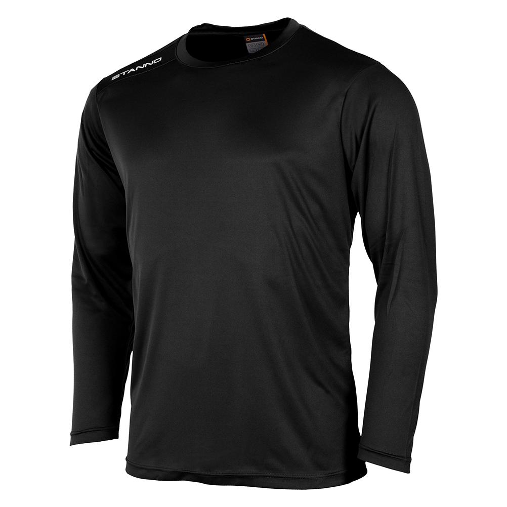 Stanno, Damen, Sportshirt, Field Trikot Langarm (140), Schwarz, 140
