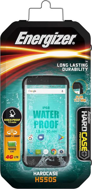 Image du produit Energizer Boîtier rigide H550S Dual black (32 Go, Noir, 5.50", Double SIM, 4G)