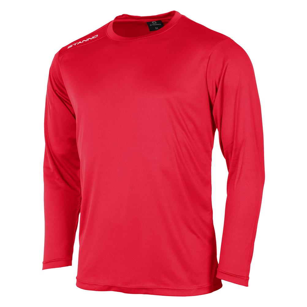 Stanno, Damen, Sportshirt, Field Trikot Langarm (152), Rot, 152
