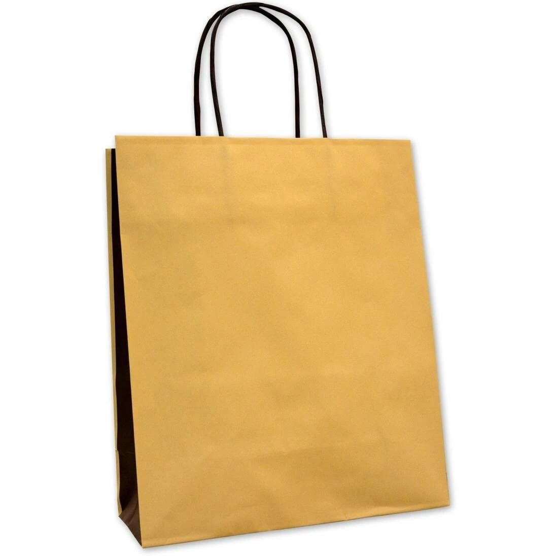 Elco, Geschenkverpackung, Tragetasche haselnuss 220x100x270mm (Geschenktüte, 25 x)
