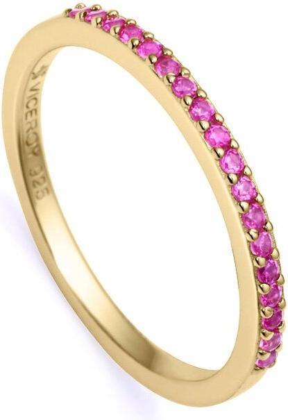 Produktbild Viceroy Elegant gold-plated ring with pink zirconia Trend 9118A012 - Circuit: 50 mm (50)