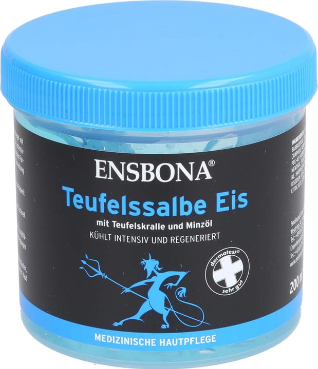 Produktbild Ensbona Teufelssalbe eis, 200 ml Salbe (Körperlotion, 200 ml)