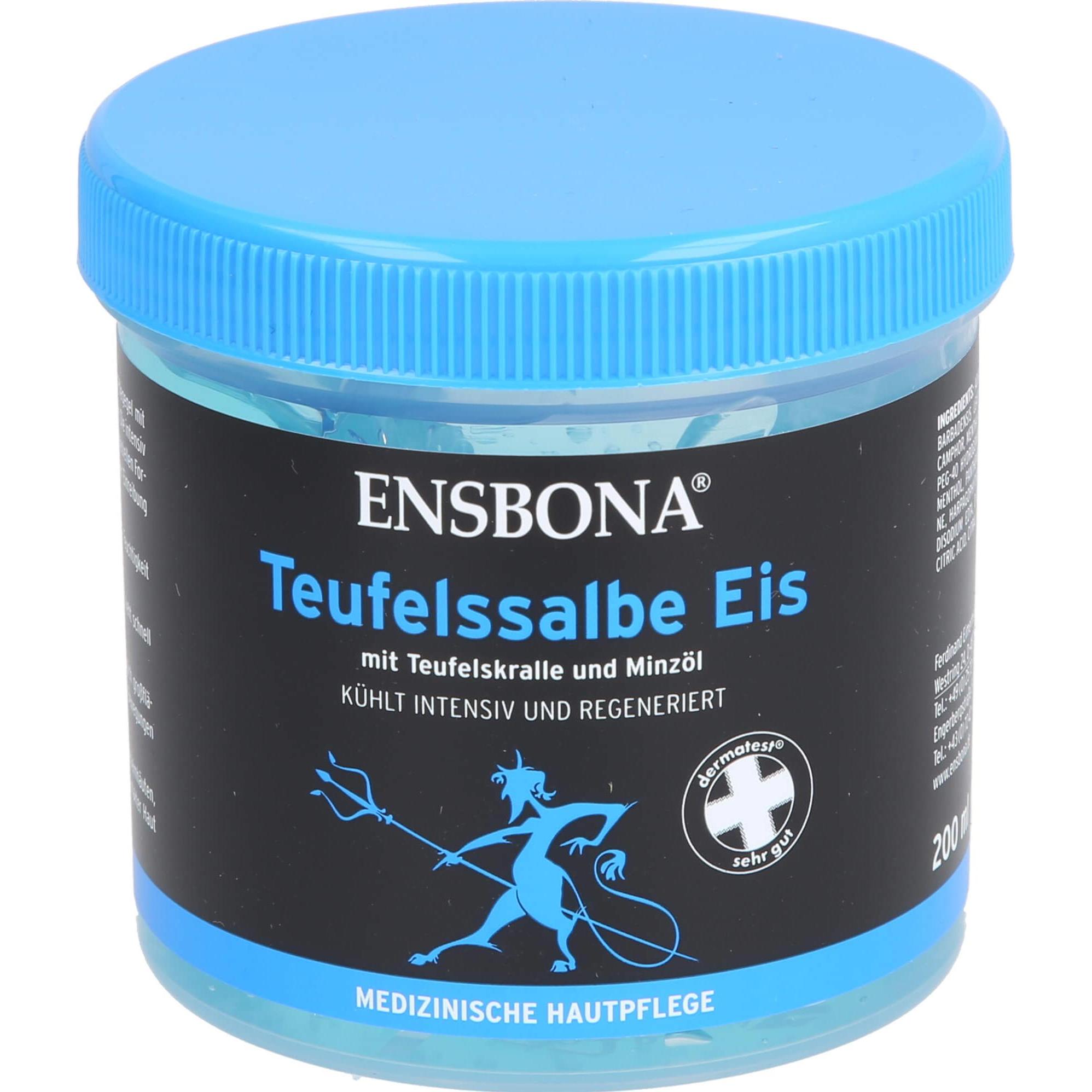 Ensbona, Bodylotion, Teufelssalbe eis, 200 ml Salbe (Körperlotion, 200 ml)