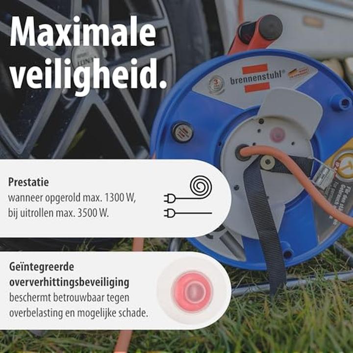 Produktbild Brennenstuhl Camping-Kabeltrommel (25 m, 2.50 mm²)