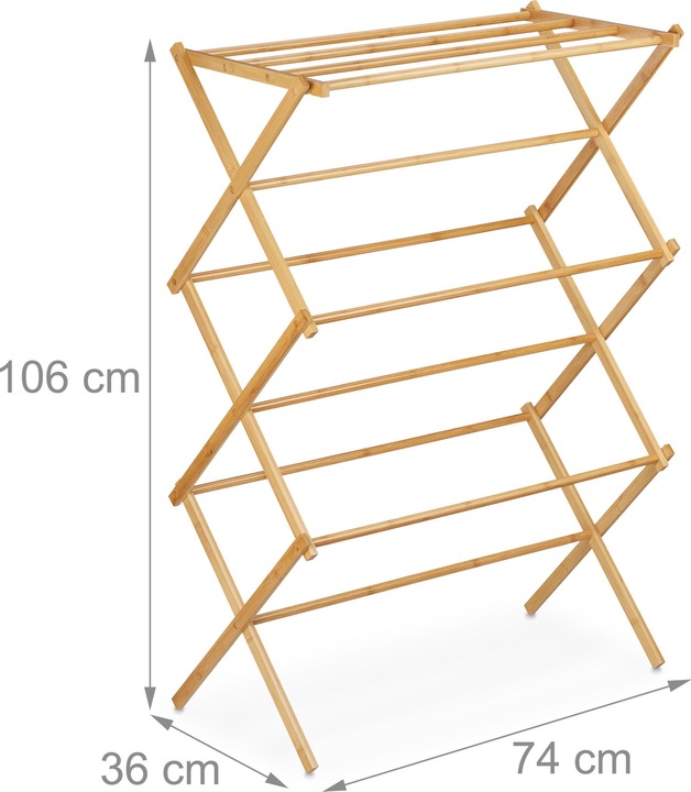 Actual product image Relaxdays Towel rail