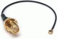 Actual product image Allnet WLAN.eu Antenna pigtail U.FL to R-SMA (f) 10cm (Antenna cable)