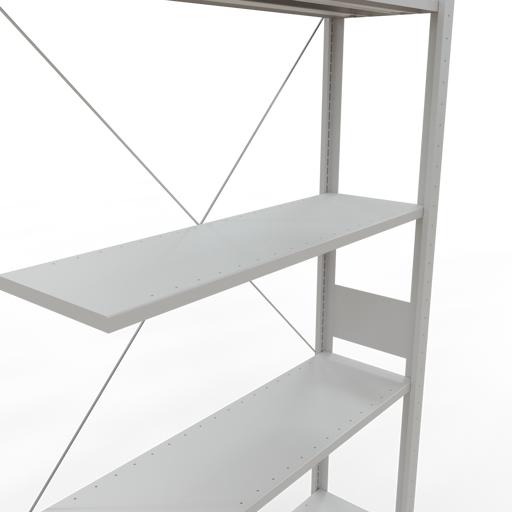Image du produit Schulte Lagertechnik Système enfichable Élément suivant MULTIplus85 avec croisillon