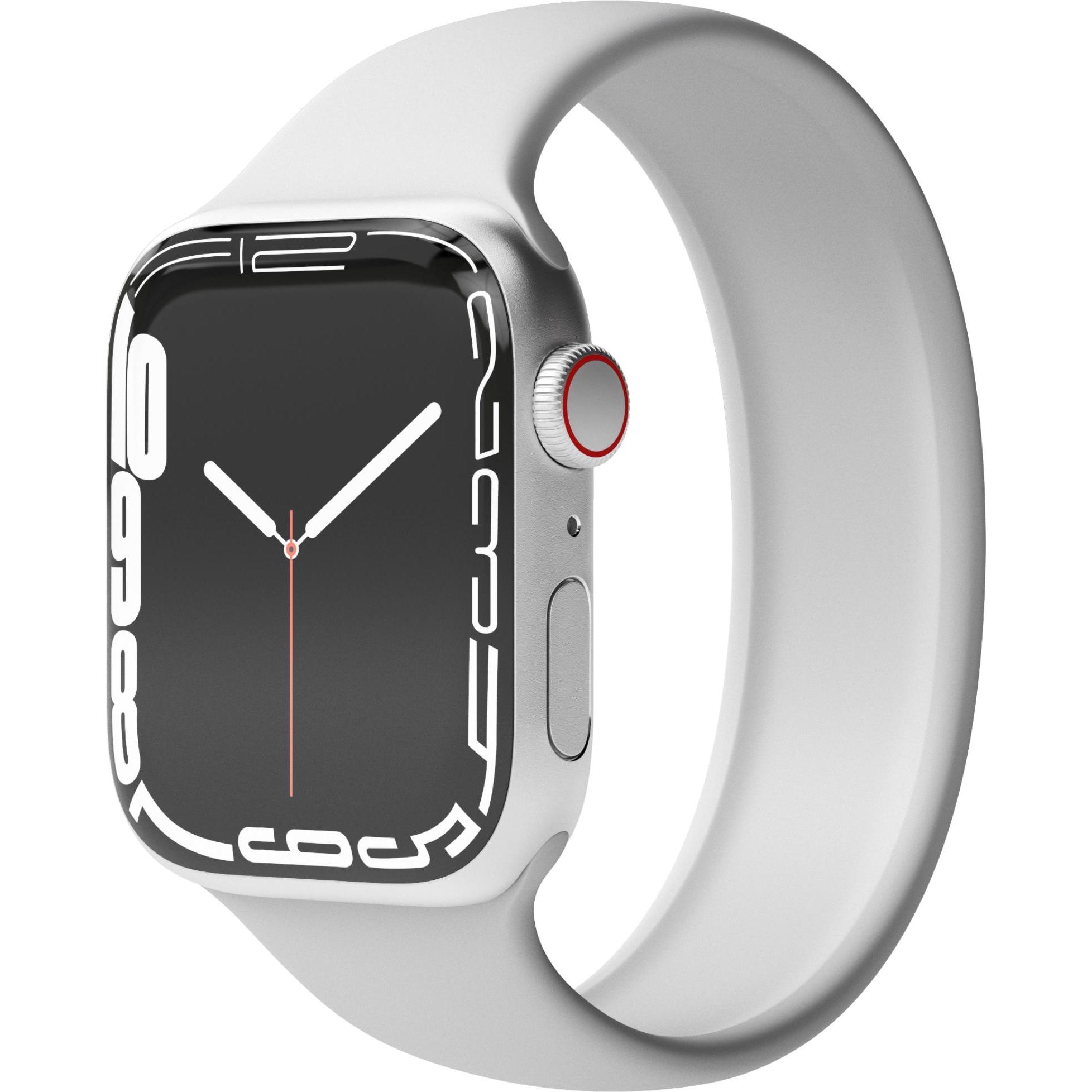 Vonmählen Solo Loop Case 2 Band S Light Gray 42/44/45/49mm (42 mm, 44 mm, 45 mm, 49 mm, Silikon), Uhrenarmband, Grau