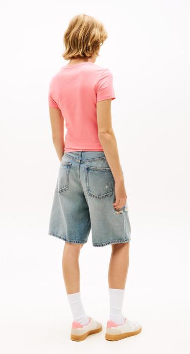 Actual product image Tommy Jeans Tjw Slim Linear Tee Ext (S)