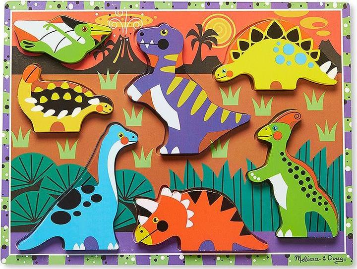 Actual product image Melissa & Doug Dinosaur (7 pieces)