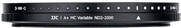 Produktbild JJC 40.5mm ND2 ND2000 Variable Neutral Density Filter (40.50 mm, ND- / Graufilter)