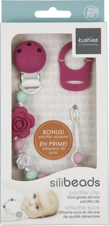 Image du produit Kushies Chaîne Nuggi en silicone (1 x, jusqu'à 24 M.)