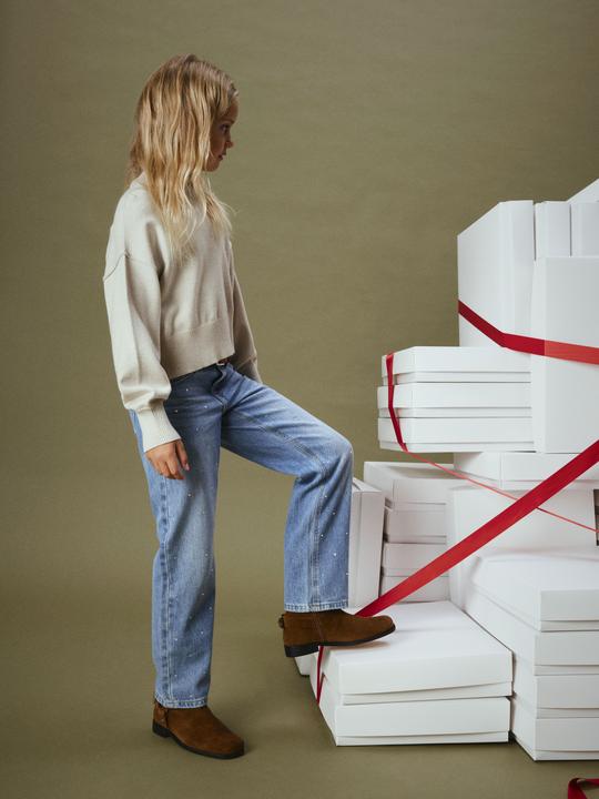 Produktbild Name it Boxy Fit Strickpullover (134, 140)