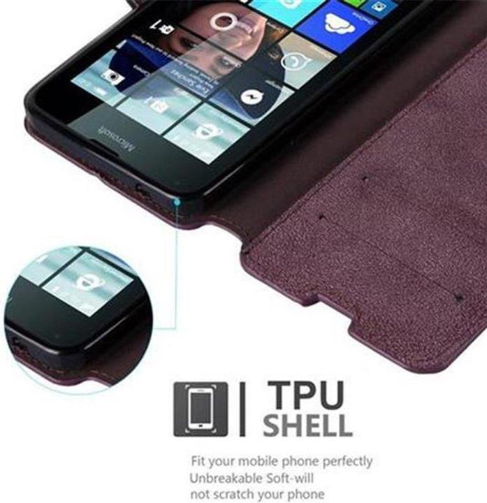 Image du produit Cadorabo Book Retro Matt Wallet Cover (Microsoft Lumia 640)