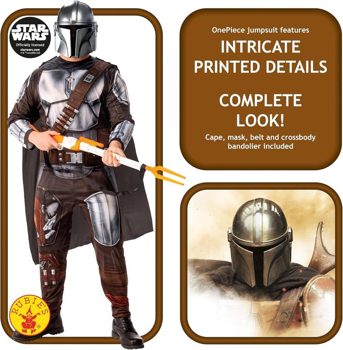 Produktbild Metamorph Star Wars - The Mandalorian Kostüm (XL)