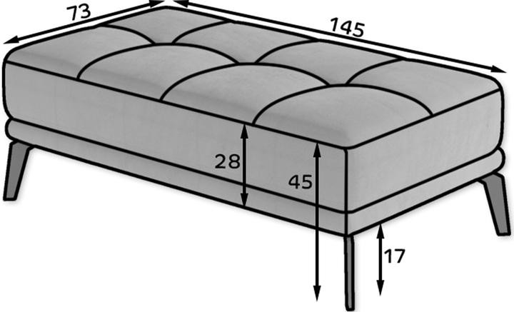 Actual product image ELTAP Torrense (3-seater, Sofa bed, Corner sofa)