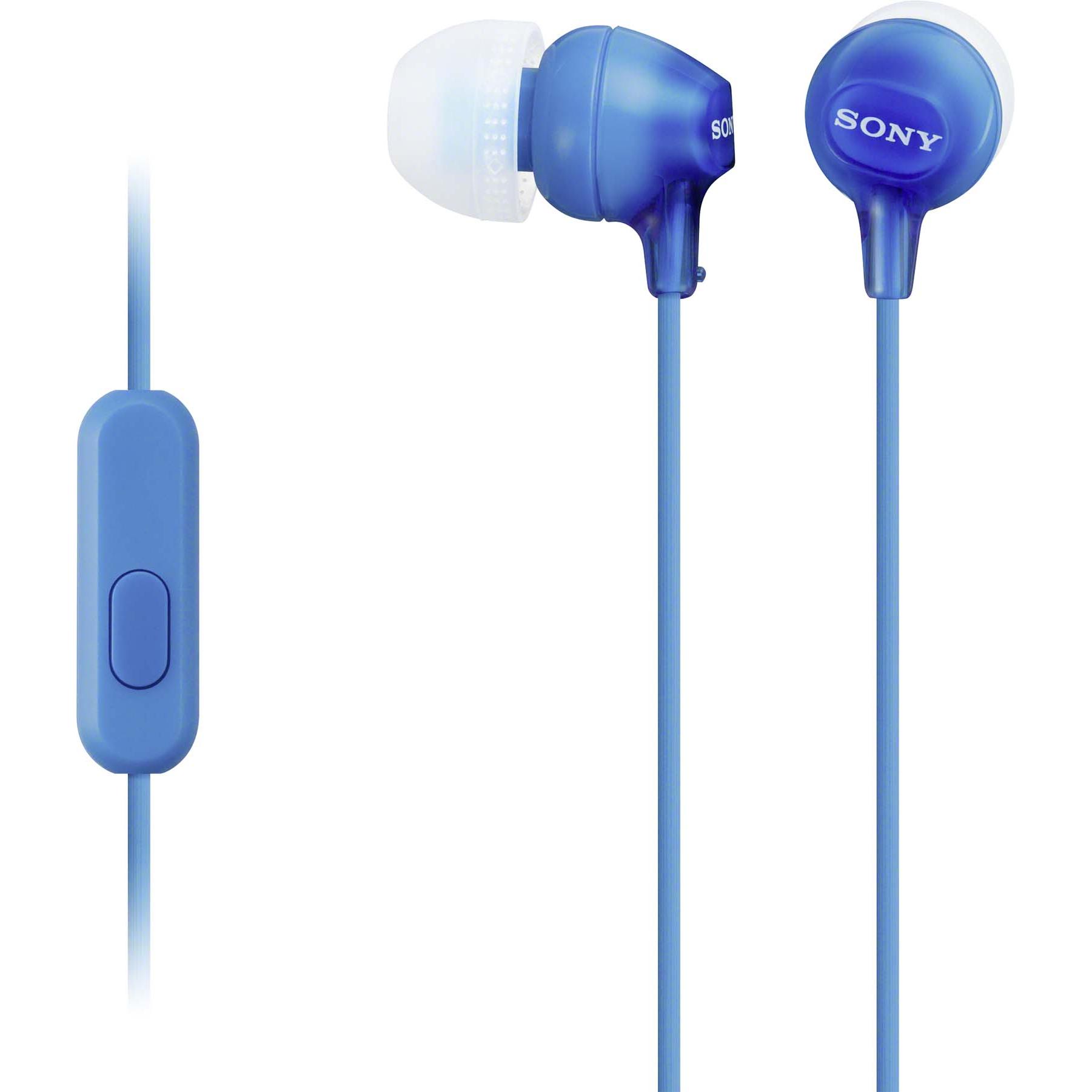Thumbnail - Sony Mdr-Ex15ap (keine Geräuschunterdrückung, Kabelgebunden), Kopfhörer, Blau