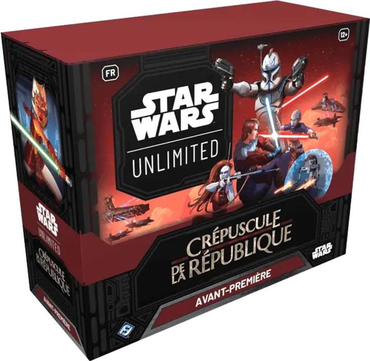 Immagine prodotto FFG Star Wars: Unlimited - Il Crepuscolo della Repubblica (scatola di pre-release) (Inglese, Pacchetto Booster)