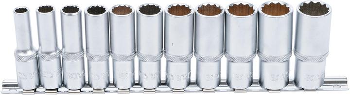 Actual product image BGS Socket Set, 12-point, deep 10 mm (3/8") Drive 8 - 19 mm 11 pcs. (10 mm)