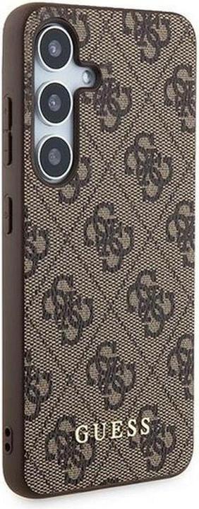 Produktbild Guess GUOHCSA55G4GFBR A55 A556 brązowy/brwon hardcase 4G Metal Gold Logo (Samsung Galaxy A55)