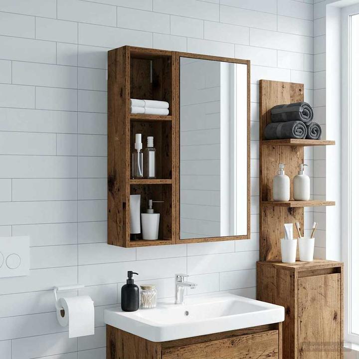 Produktbild vidaXL Badezimmerschrank (20 x 14 x 70 cm)
